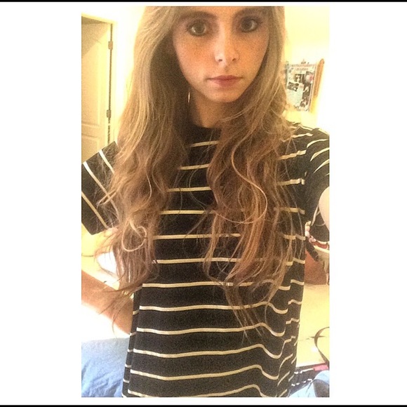 Wet Seal striped t shirt dress - Picture 2 of 6